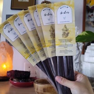 Amber Oil Dipped Incense